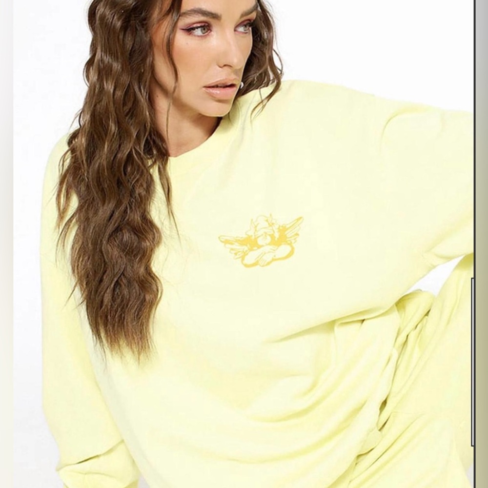Boys Lie Liar Liar Yellow Sweatshirt